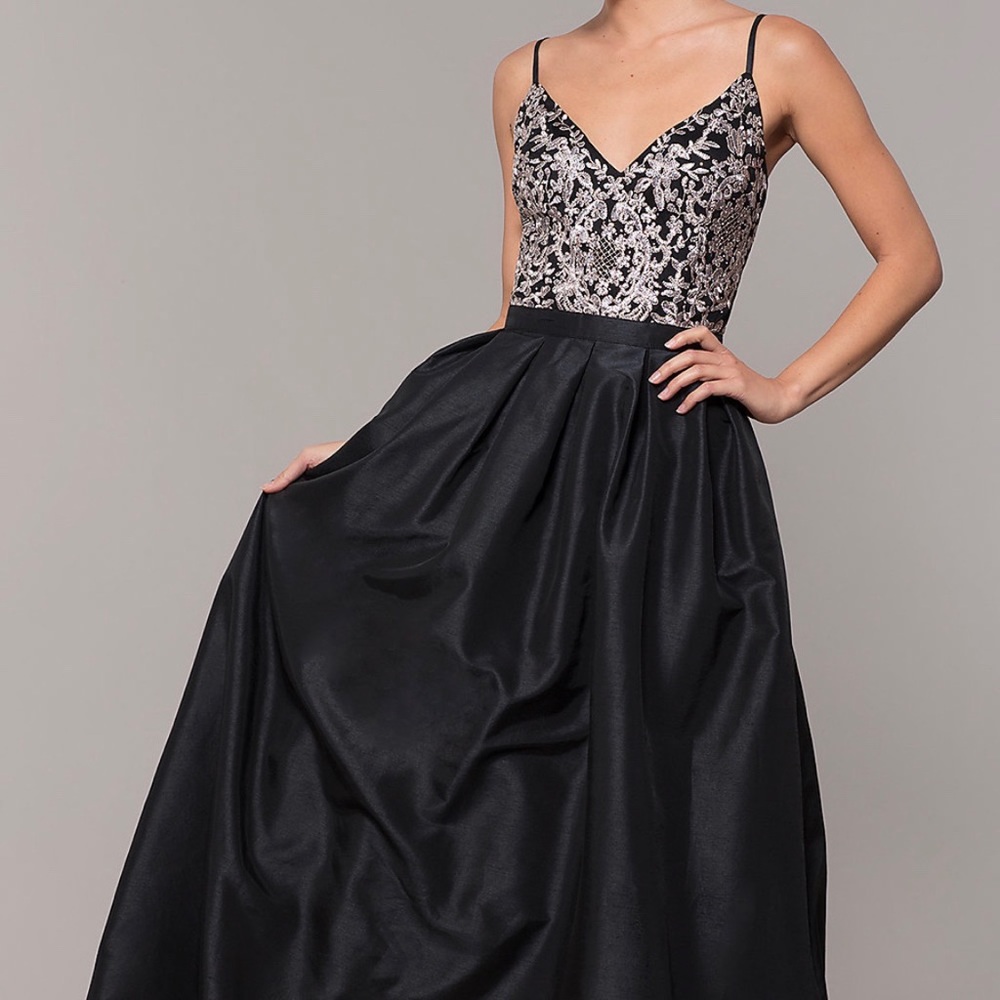 NWT Long Taffeta Prom Dress